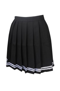 GH205 manufacturing bust cheerleading skirt custom pleated cheerleading skirt rehearsal invisible zipper cheerleading skirt supplier  a line cheer skirt 45 degree